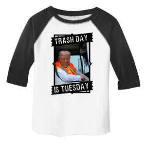 Trash Day Is Tuesday Love America Toddler Fine Jersey T-Shirt