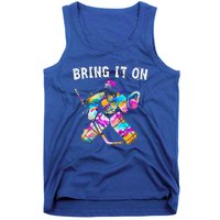 Tie Dye Ice Hockey Player Goalkeeper Ice Hockey Goalie Tank Top