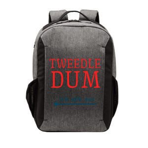 Tweedle Dum IM With Dee Couple & Friends Funny Lazy Costume Gift Vector Backpack