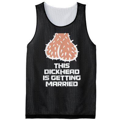 This Dickhead Is Getting Married, Party Mesh Reversible Basketball Jersey Tank