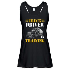 Truck Driver In Training Ladies Essential Flowy Tank