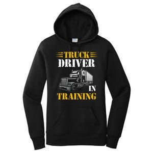 Truck Driver In Training Women's Pullover Hoodie