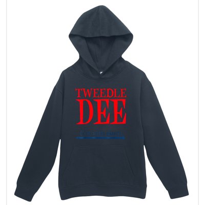 Tweedle Dee IM With Dum Lazy Couple Halloween Costumes Urban Pullover Hoodie