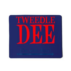 Tweedle Dee IM With Dum Lazy Couple Halloween Costumes Mousepad