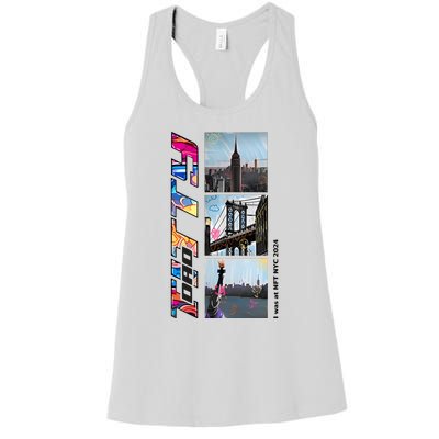 Titty Dao I Was At Nft Nyc 2024 Women's Racerback Tank