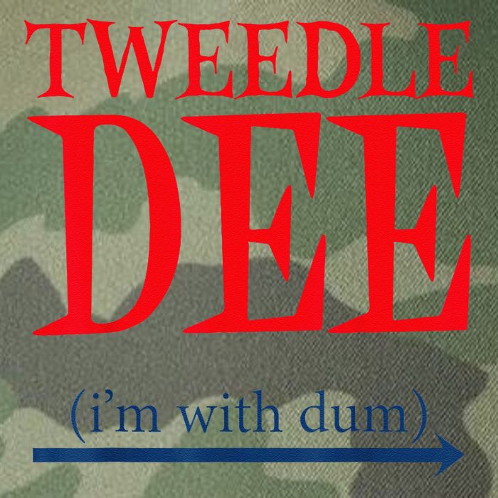 Tweedle Dee Im With Dum Lazy Couple Halloween Legacy Tie Dye Trucker Hat