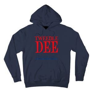 Tweedle Dee Im With Dum Lazy Couple Halloween Tall Hoodie