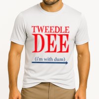 Tweedle Dee Im With Dum Lazy Couple Halloween Performance Shirt