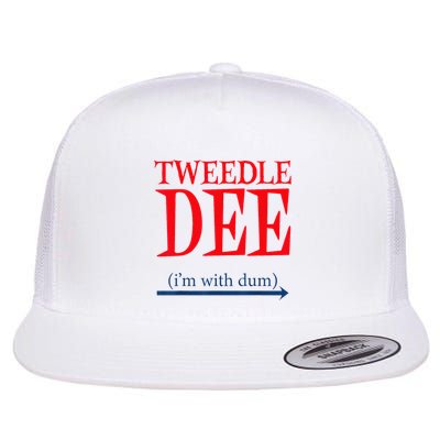 Tweedle Dee Im With Dum Lazy Couple Halloween Flatbill Hat