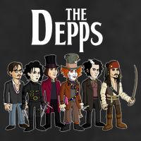 The Depps 7 Panel Mesh Trucker Snapback Hat