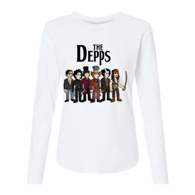 The Depps Womens Cotton Relaxed Long Sleeve T-Shirt