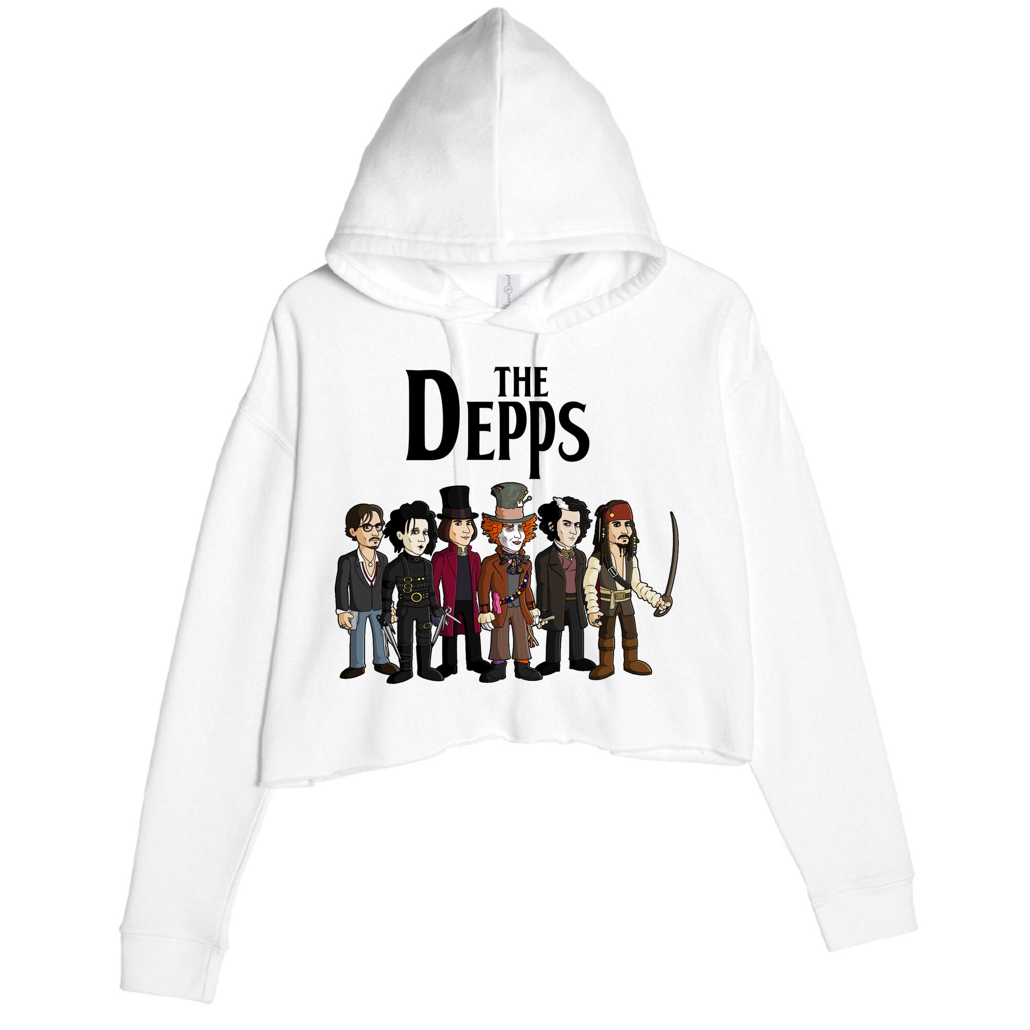 The Depps Crop Fleece Hoodie