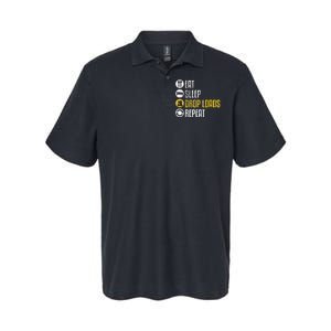 Truck Driver Joke Saying Trucker Softstyle Adult Sport Polo