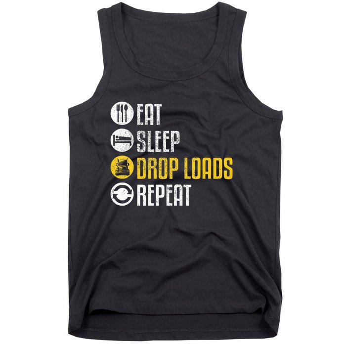 Truck Driver Joke Saying Trucker Tank Top