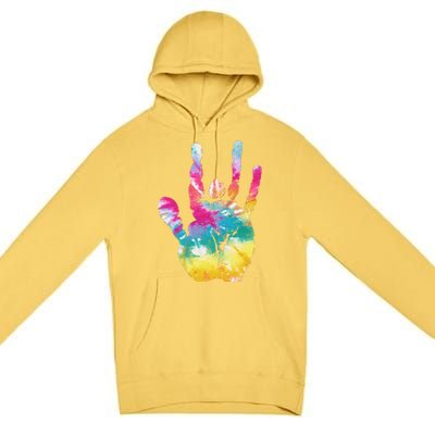 Tie Dye Jerry Hand Vintage Premium Pullover Hoodie