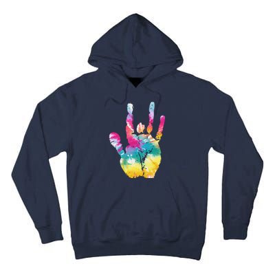 Tie Dye Jerry Hand Vintage Tall Hoodie