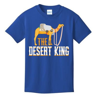 The Desert King Desert Animal Camel Meaningful Gift Kids T-Shirt