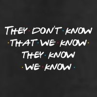 They Don&X27;T Know That We Know... 7 Panel Mesh Trucker Snapback Hat