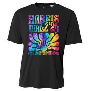 Tie Dye Kamala Harris Tim Waltz Harris Waltz 2024 Election Gift Cooling Performance Crew T-Shirt