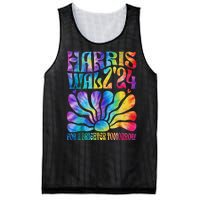 Tie Dye Kamala Harris Tim Waltz Harris Waltz 2024 Election Gift Mesh Reversible Basketball Jersey Tank