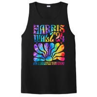 Tie Dye Kamala Harris Tim Waltz Harris Waltz 2024 Election Gift PosiCharge Competitor Tank