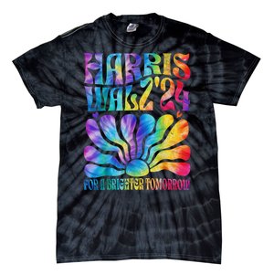 Tie Dye Kamala Harris Tim Waltz Harris Waltz 2024 Election Gift Tie-Dye T-Shirt