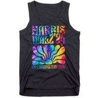 Tie Dye Kamala Harris Tim Waltz Harris Waltz 2024 Election Gift Tank Top