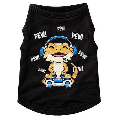 Tiny Dinosaur Kawaii Gamer Bearded Dragon Lover Doggie Tank
