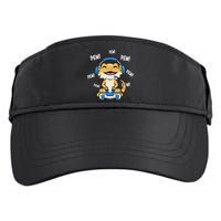 Tiny Dinosaur Kawaii Gamer Bearded Dragon Lover Adult Drive Performance Visor