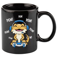 Tiny Dinosaur Kawaii Gamer Bearded Dragon Lover 11oz C Handle Ceramic Mug