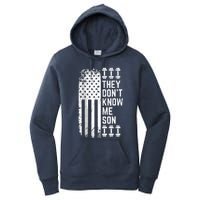 They Dont Know Me Son Bodybuilding Motivation Women's Pullover Hoodie