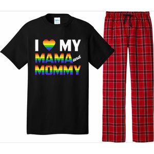 Two Dads LGBT And I Love My Mama And Mommy For Pride Month Pajama Set