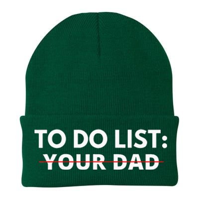 To Do List Your Dad Knit Cap Winter Beanie