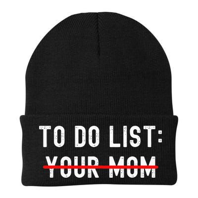 To Do List Your Mom Sarcastic To Do List Ur Mom Funny Meme Beanie