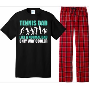 Tennis Dad Like A Regular Dad But Cooler For Father's Day Cute Gift Pajama Set