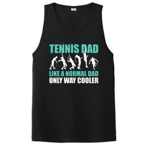 Tennis Dad Like A Regular Dad But Cooler For Father's Day Cute Gift PosiCharge Competitor Tank