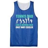 Tennis Dad Like A Regular Dad But Cooler For Father's Day Cute Gift Mesh Reversible Basketball Jersey Tank