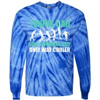 Tennis Dad Like A Regular Dad But Cooler For Father's Day Cute Gift Tie-Dye Long Sleeve Shirt