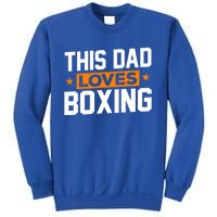 This Dad Loves Boxing Cool Gift Sweatshirt