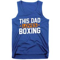 This Dad Loves Boxing Cool Gift Tank Top