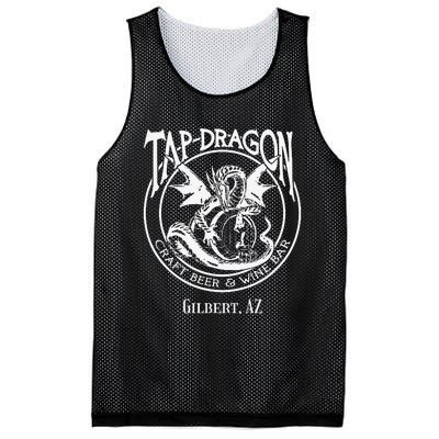 Tap Dragon Logo Front Never Fk With Dragon back Mesh Reversible Basketball Jersey Tank