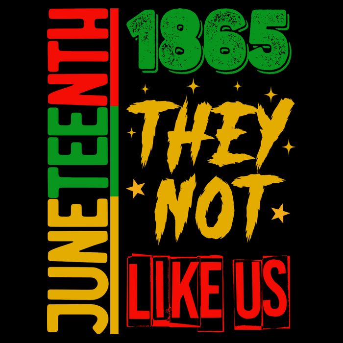 They Don't Like Us Juneteenth 1865 Pride Bucket Hat