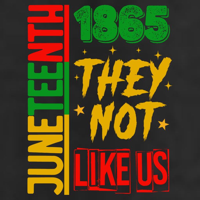 They Don't Like Us Juneteenth 1865 Pride Golf Towel