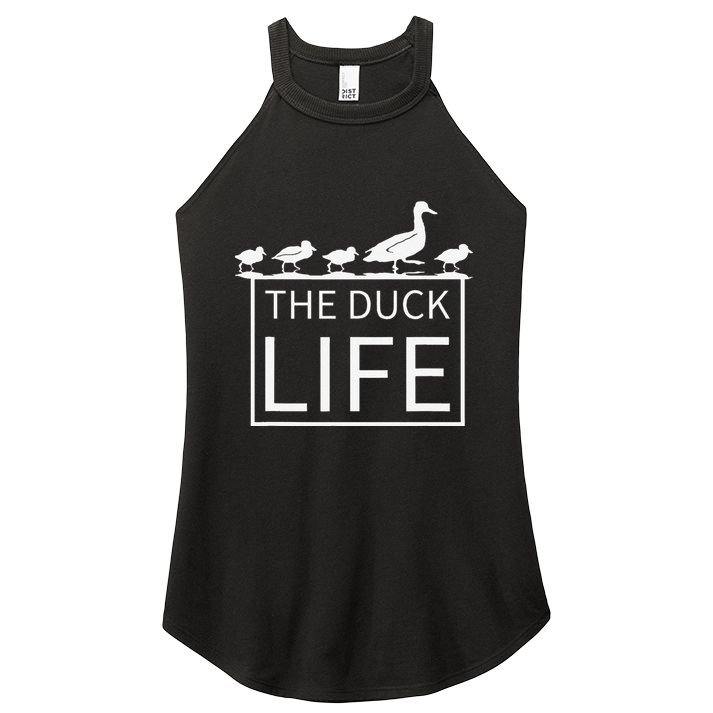 The Duck Life! Women's Perfect Tri Rocker Tank