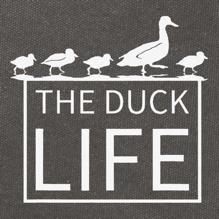 The Duck Life! Cotton Canvas Backpack