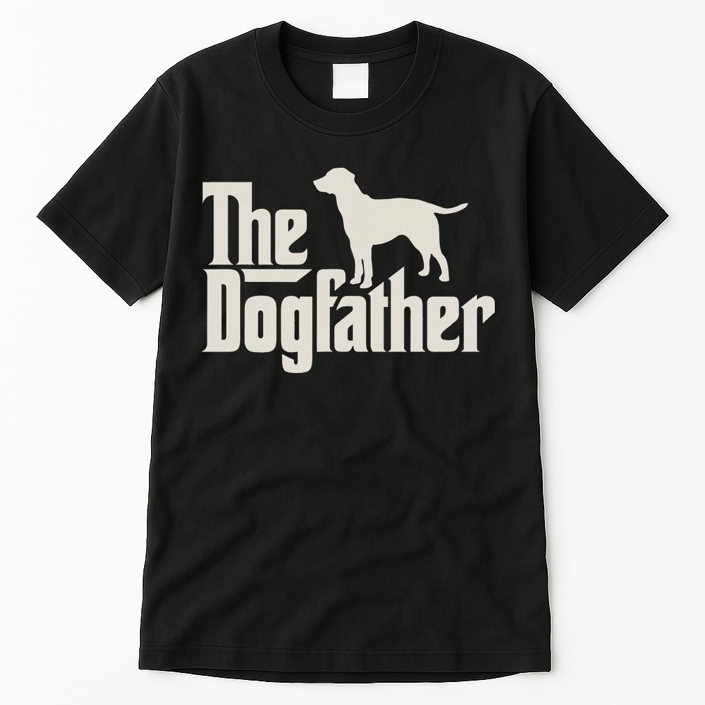 The Dogfather Labrador Funny Dog Owner Tall T-Shirt