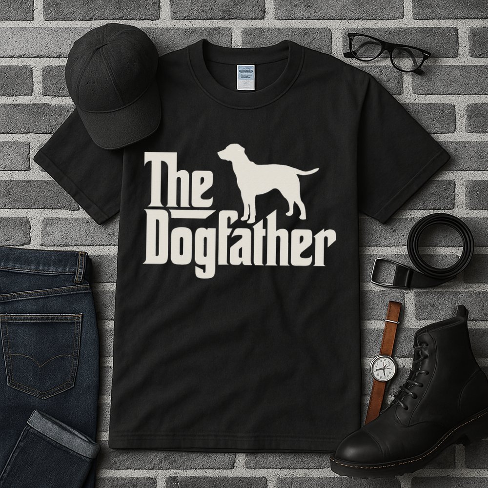 The Dogfather Labrador Funny Dog Owner Tall T-Shirt