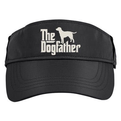 The Dogfather Labrador Funny Dog Owner Adult Drive Performance Visor