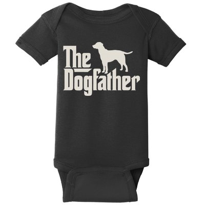 The Dogfather Labrador Funny Dog Owner Baby Bodysuit
