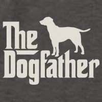 The Dogfather Labrador Funny Dog Owner Vector Backpack
